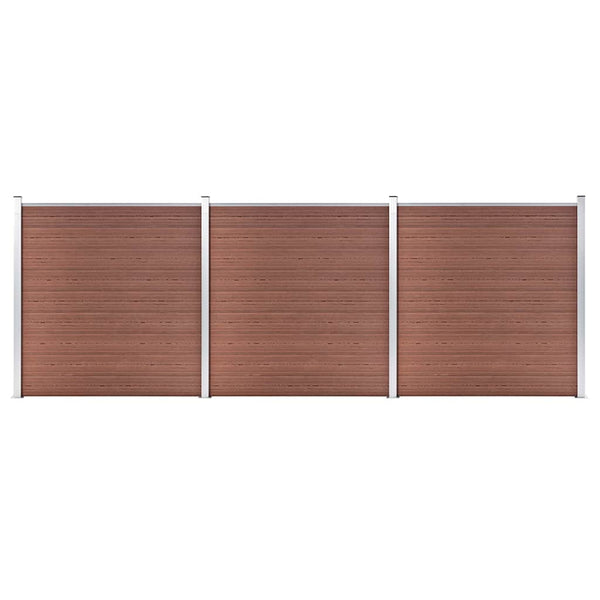 Puutarha-aita WPC 526x186 cm ruskea