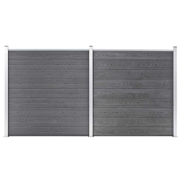 Puutarha-aita WPC 353x186 cm harmaa