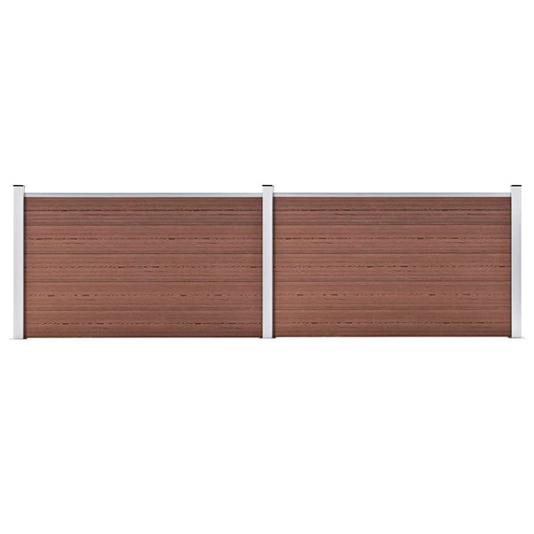Puutarha-aita WPC 353x106 cm ruskea