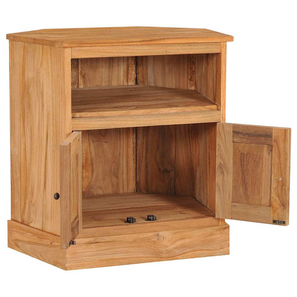 Kulmasenkki 60x45x60 cm täysi tiikki
