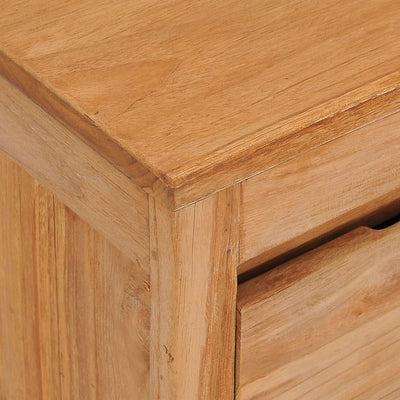 TV-taso 100x30x35 cm täysi tiikki