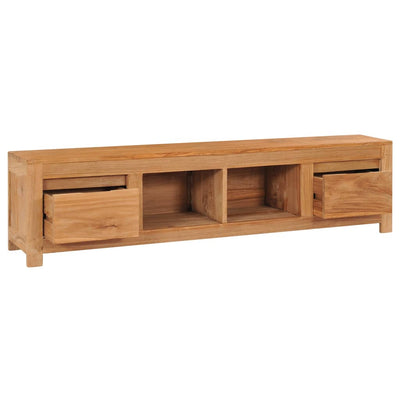 TV-taso 135x30x35 cm täysi tiikki