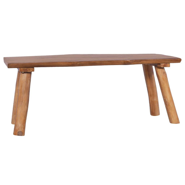 Puutarhapenkki 120 cm täysi tiikki