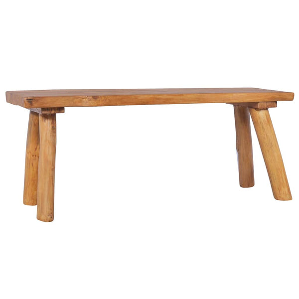 Puutarhapenkki 120 cm täysi tiikki