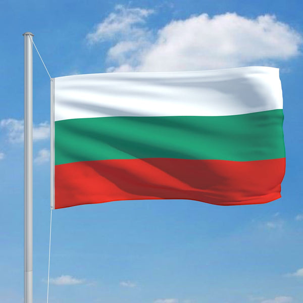 Bulgarian lippu ja tanko alumiini 6,2 m