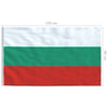 Bulgarian lippu ja tanko alumiini 6,2 m