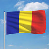 Romanian lippu ja tanko alumiini 6 m