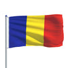 Romanian lippu ja tanko alumiini 6 m