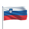 Slovenian lippu ja tanko alumiini 6 m