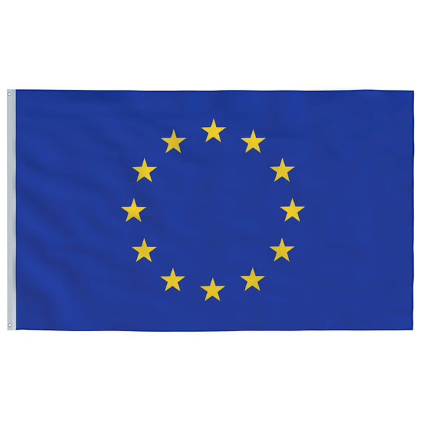 Euroopan lippu ja tanko alumiini 6 m