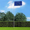 Euroopan lippu ja tanko alumiini 6 m