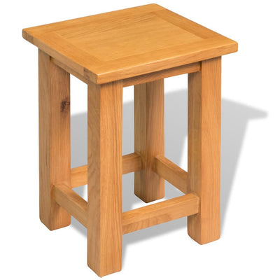 Päätypöydät 2 kpl 27x24x37 cm täysi tammi