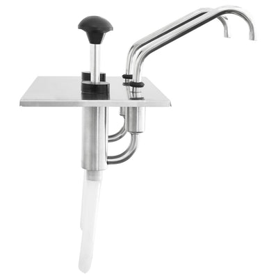 Kastikkeen annostelija ruostumaton teräs 2 x 3,5 l