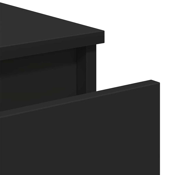 Senkki musta 60x35x76 cm tekninen puu