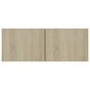 TV-taso Sonoma-tammi 80x30x30 cm tekninen puu