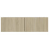 TV-taso Sonoma-tammi 100x30x30 cm tekninen puu