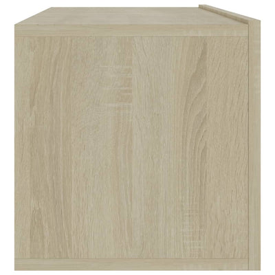 TV-taso Sonoma-tammi 100x30x30 cm tekninen puu