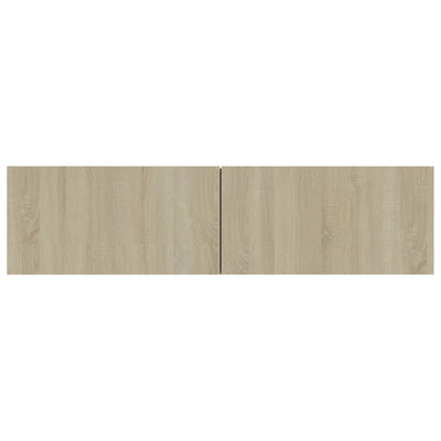 TV-taso Sonoma-tammi 120x30x30 cm tekninen puu