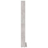 CD-hylly betoninharmaa 102x16x177,5 cm tekninen puu