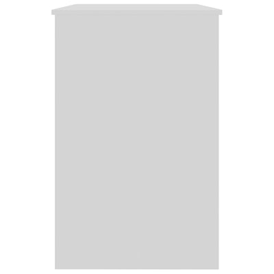 Työpöytä valkoinen 100x50x76 cm tekninen puu