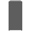 Senkki harmaa 80x36x75 cm lastulevy
