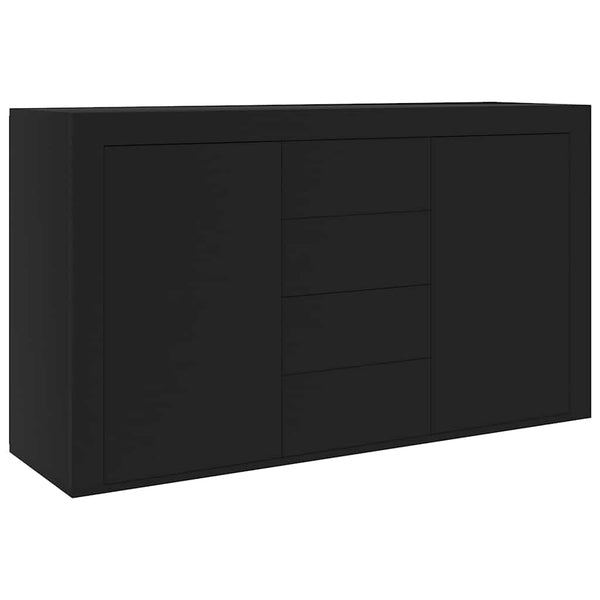 Senkki musta 120x36x69 cm tekninen puu