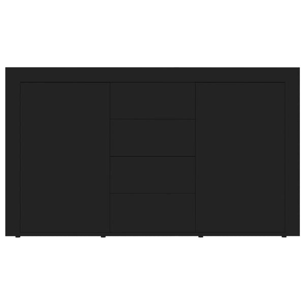 Senkki musta 120x36x69 cm tekninen puu