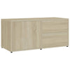 TV-taso Sonoma-tammi 80x34x36 cm tekninen puu