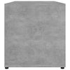 TV-taso betoninharmaa 80x34x36 cm tekninen puu