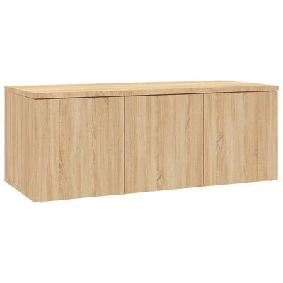 TV-taso Sonoma-tammi 80x34x30 cm tekninen puu