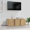 TV-taso Sonoma-tammi 80x34x30 cm tekninen puu