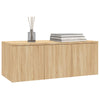 TV-taso Sonoma-tammi 80x34x30 cm tekninen puu
