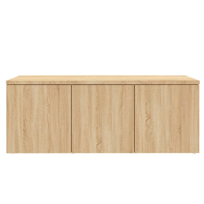 TV-taso Sonoma-tammi 80x34x30 cm tekninen puu