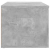 TV-taso betoninharmaa 80x34x30 cm tekninen puu
