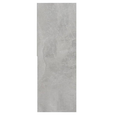 Kirjahylly betoninharmaa 67x24x161 cm tekninen puu