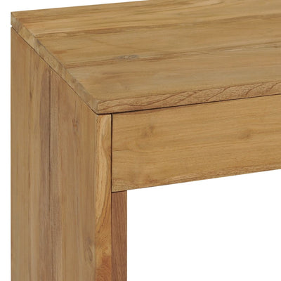 Konsolipöytä 100x35x75 cm täysi tiikki