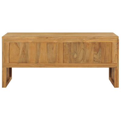 TV-taso 100x35x45 cm täysi tiikki