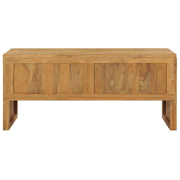 TV-taso 100x35x45 cm täysi tiikki