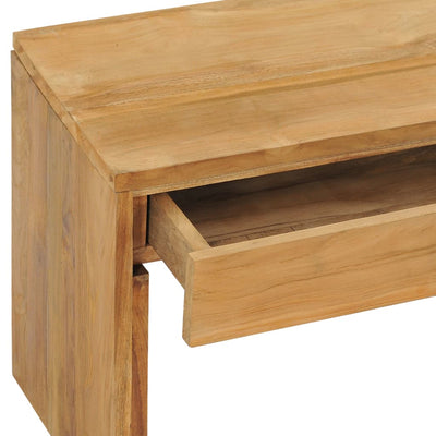 TV-taso 100x35x45 cm täysi tiikki