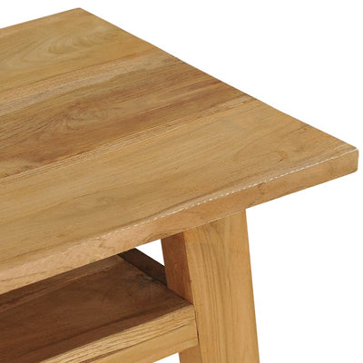 Konsolipöytä 120x35x75 cm täysi tiikki