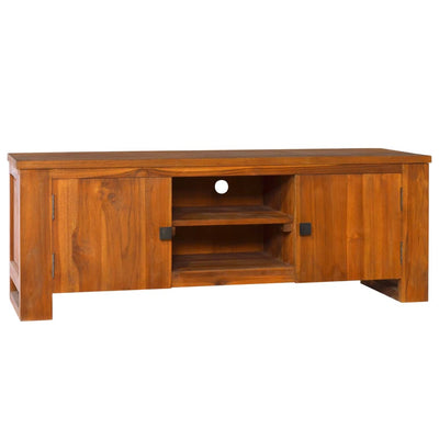 TV-taso 110x30x40 cm täysi tiikki