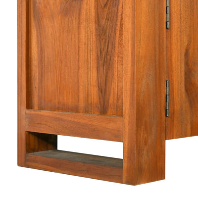TV-taso 110x30x40 cm täysi tiikki