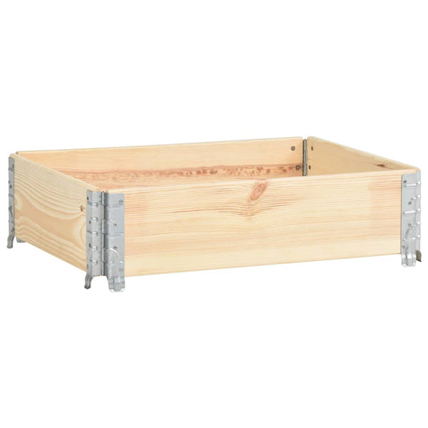 Kuormalavan reunus 60x80 cm täysi mänty