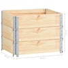 Kuormalavan reunukset 3 kpl 60x80 cm täysi mänty