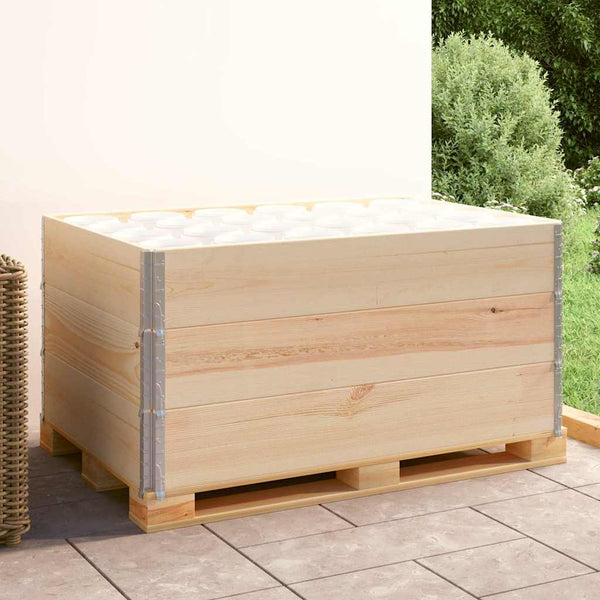Kuormalavan reunukset 3 kpl 80x120 cm täysi mänty
