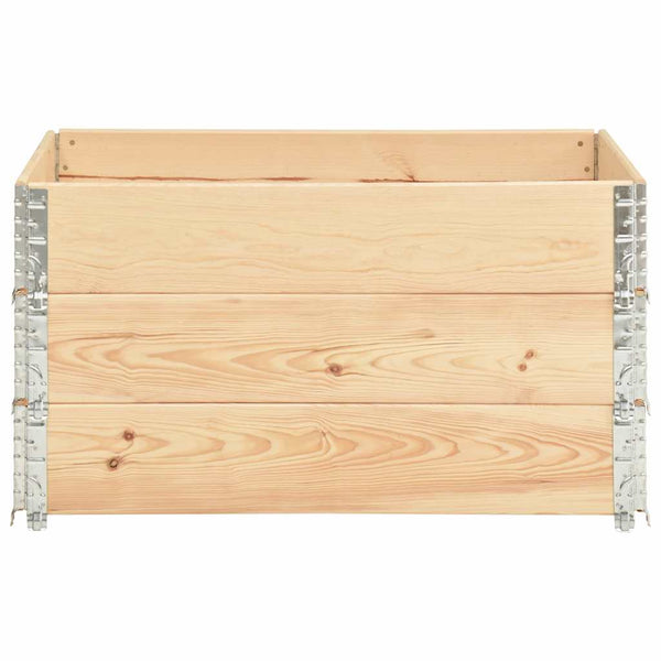 Kuormalavan reunukset 3 kpl 50x100 cm täysi mänty