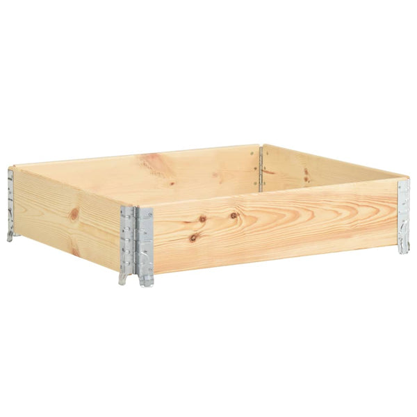 Kuormalavan reunus 100x100 cm täysi mänty