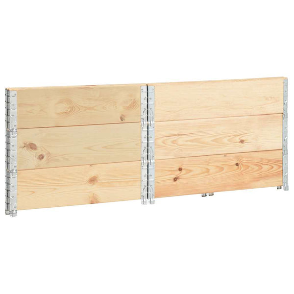 Kuormalavan reunukset 3 kpl 100x100 cm täysi mänty