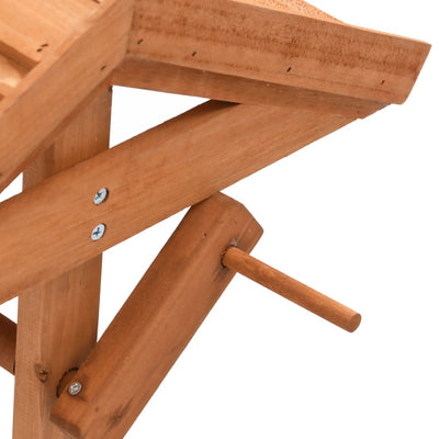 Kuusi toivomuskaivon muotoinen kukkalaatikko Quality 40x40x84cm