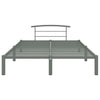 Harmaa sängynrunko Riceta 120x200cm (metalli)
